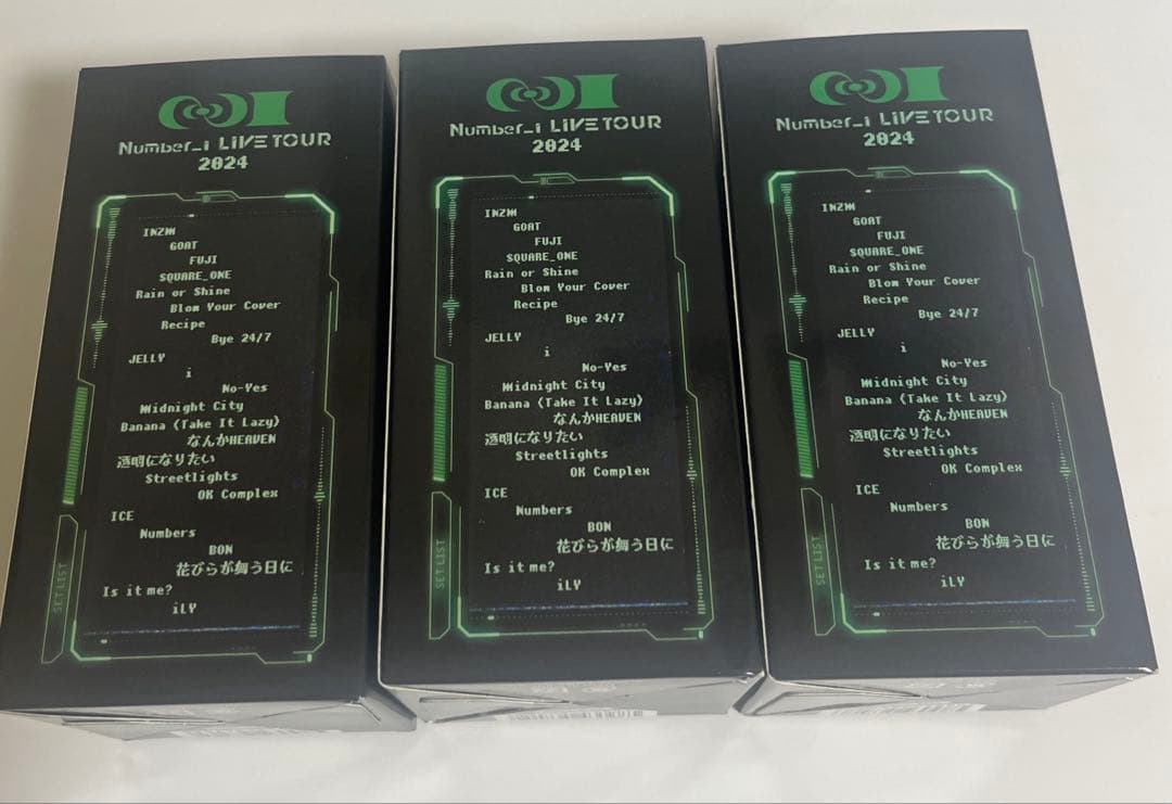 Number_i FC限定フィギュア3点セット