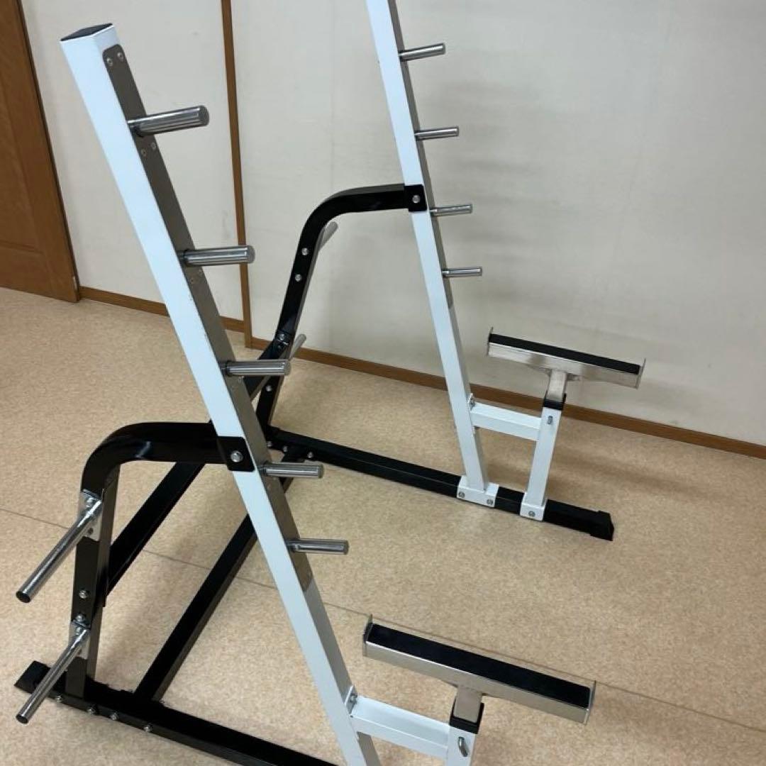 梅しゃん　IROTEC パワースクワットラック①