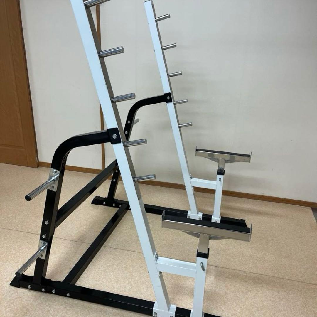 梅しゃん　IROTEC パワースクワットラック①