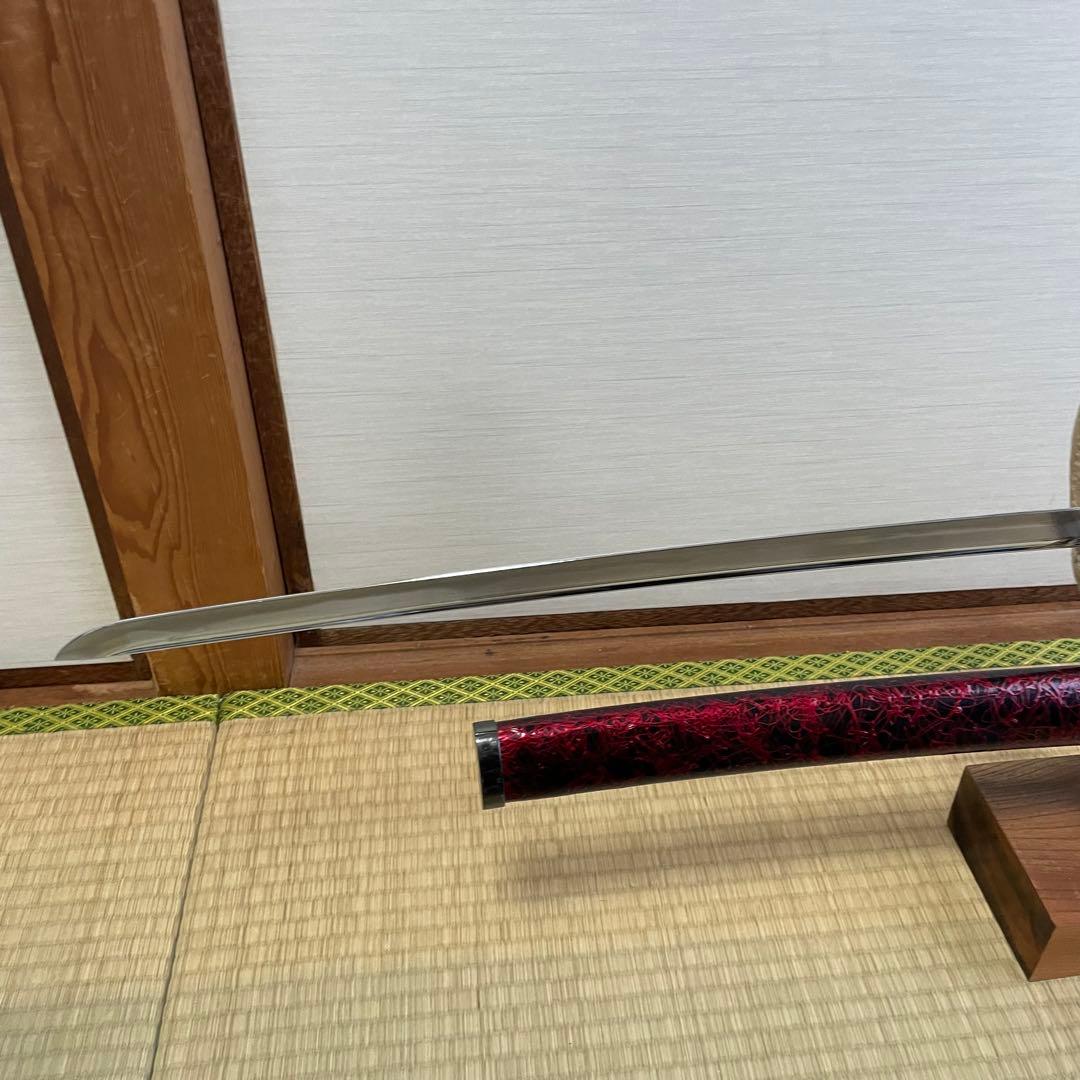 【美品】模造刀＆鹿の角スタンドセット