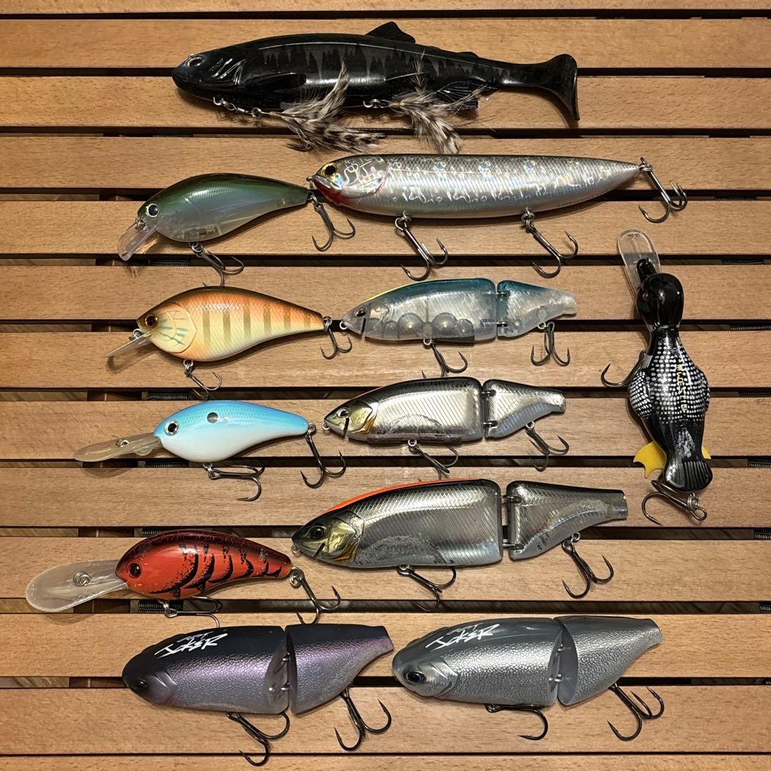 【ビックベイトまとめ売り】　リップ、テール有り