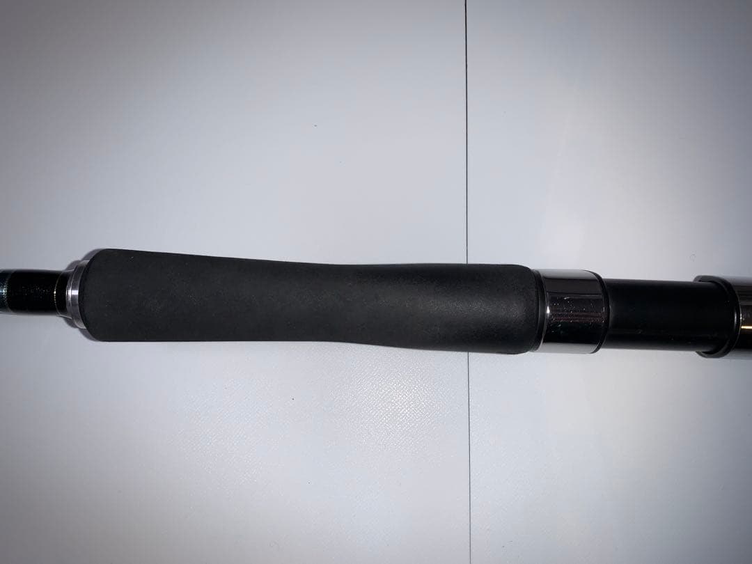 ショアジギングロッド 2ピース 黒