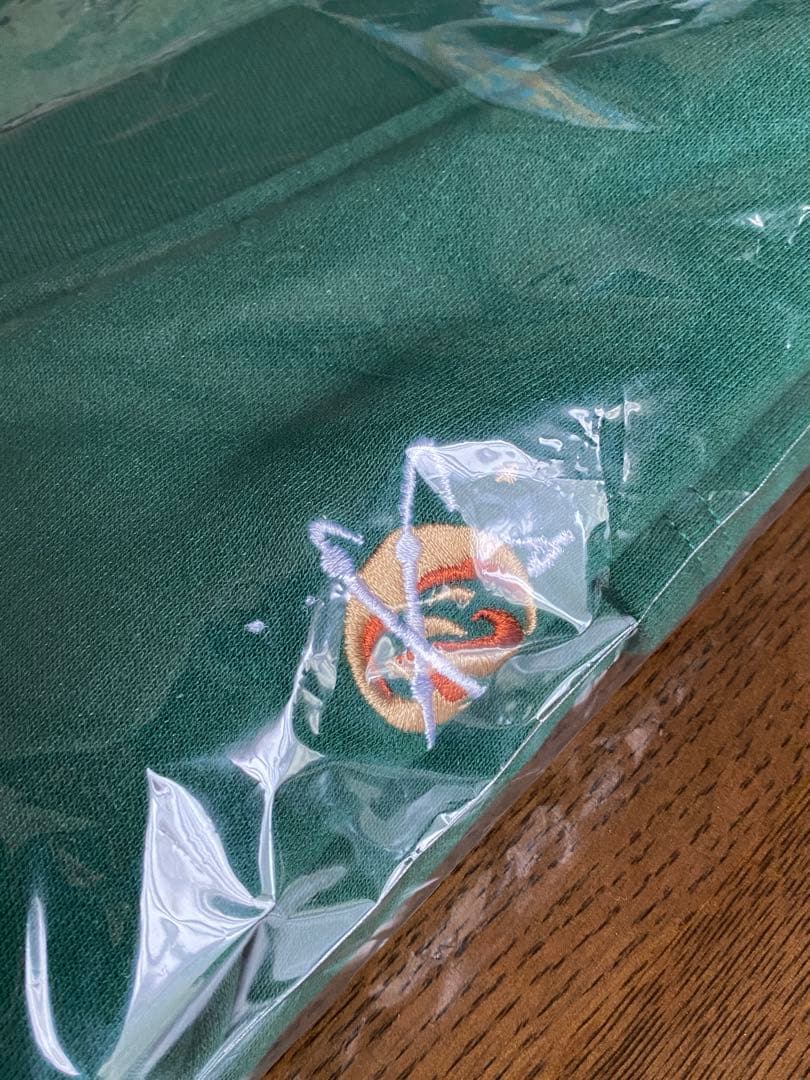 伊東歌詞太郎 s.s.w. スウェットカーディガン コスモグリーン M