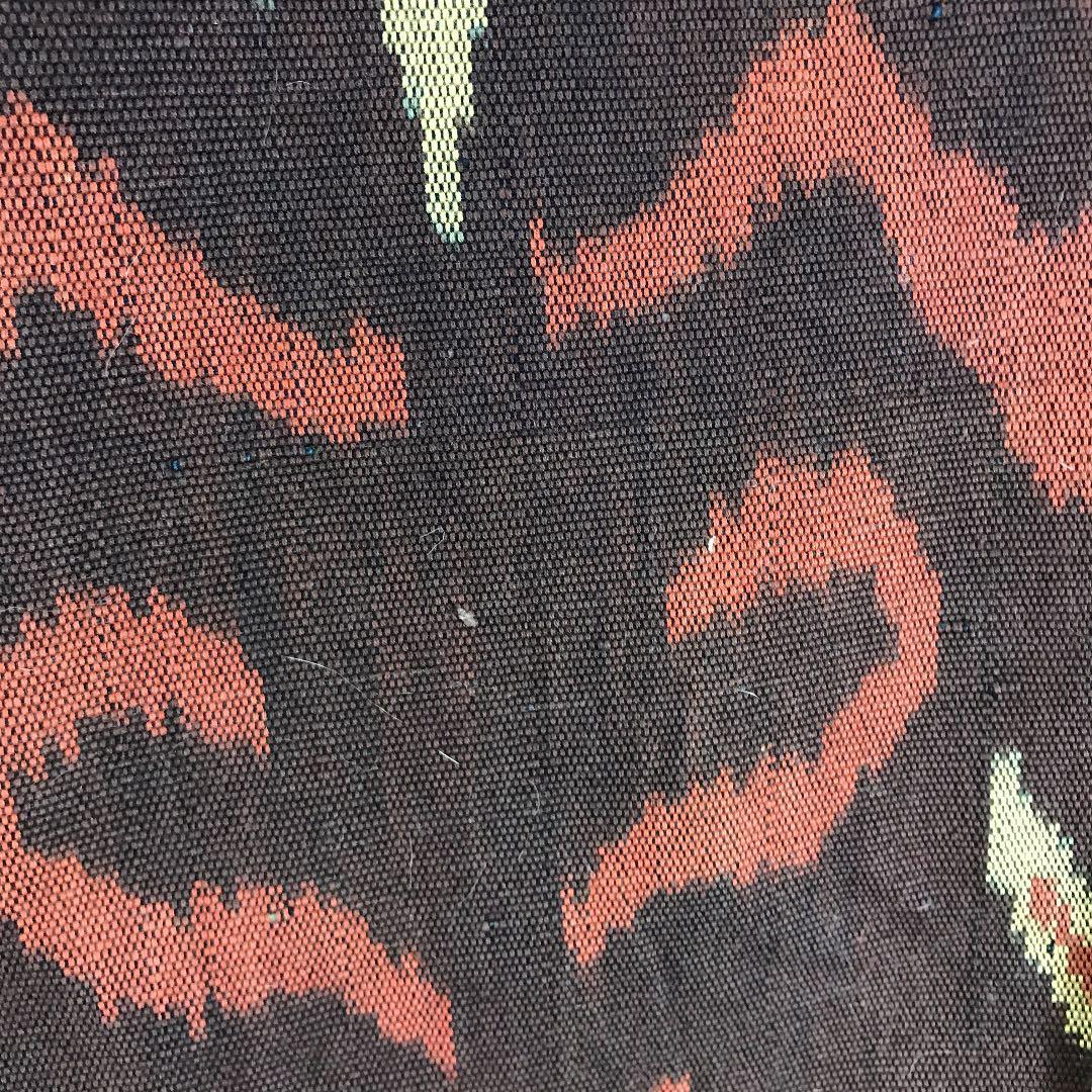 インドネシア　アンティーク　イカット　タペストリー　布