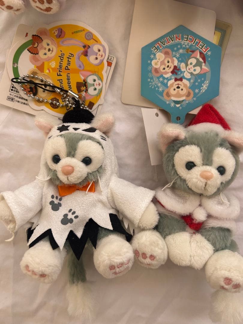 ステラルー　ジェラトーニ　ダッフィー　ぬいぐるみバッチ