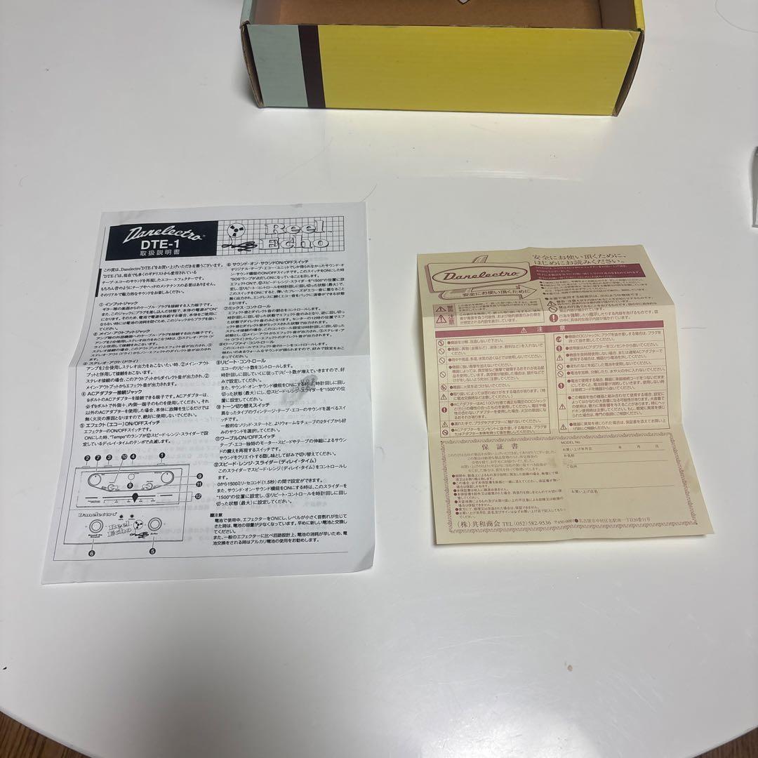 ギター Danelectro Real Echo