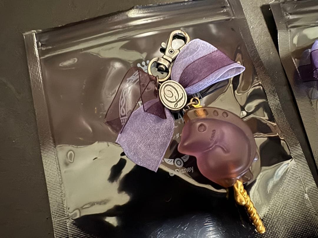 Q-pot ツイステ フロイド ジェイドバッグチャーム ピアス