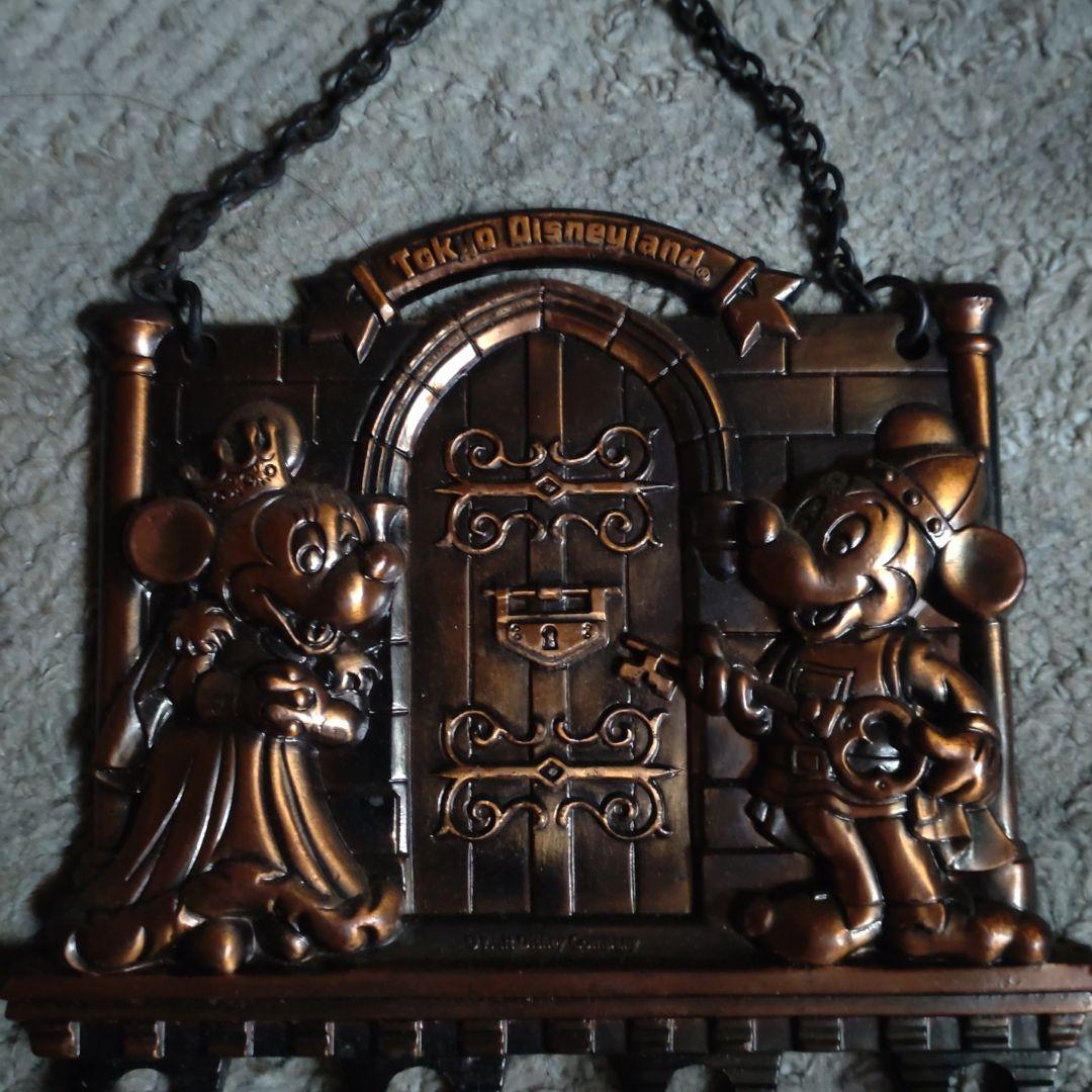 アンティーク東京ディズニーランド ミッキー ミニー キーフック