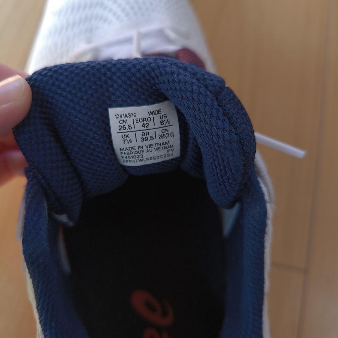 アシックス テニスシューズ ゲルレゾリューション9 オムニクレー 26.5cm