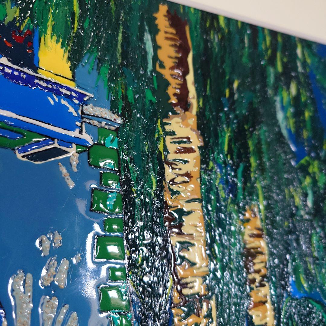 『S』鈴木英人「バリアス・ドリームス」イエローポルシェ356スピードスター