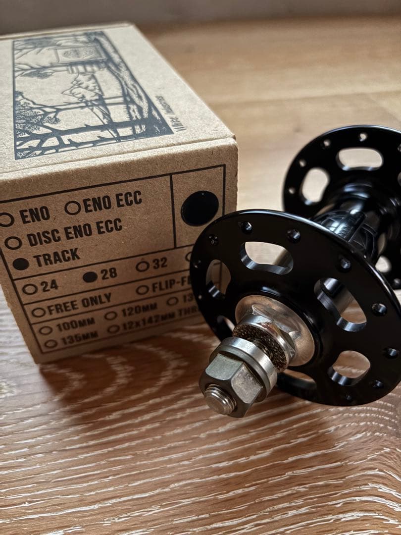 WHITE INDUSTRIESトラックハブフロント 28H