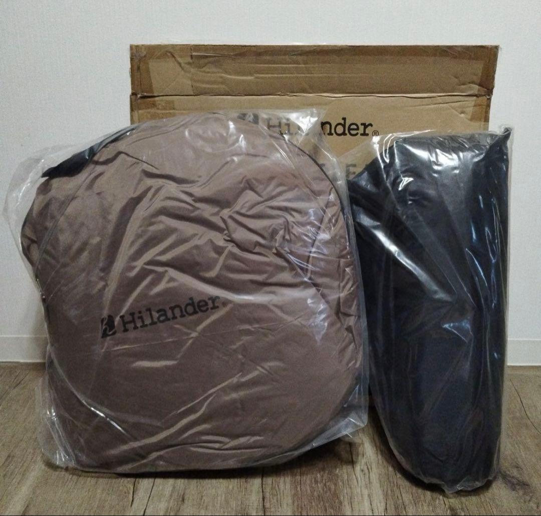 【廃盤・未使用】ハイランダー　ポップ　ワンポールテント　フィンガル　ソロ