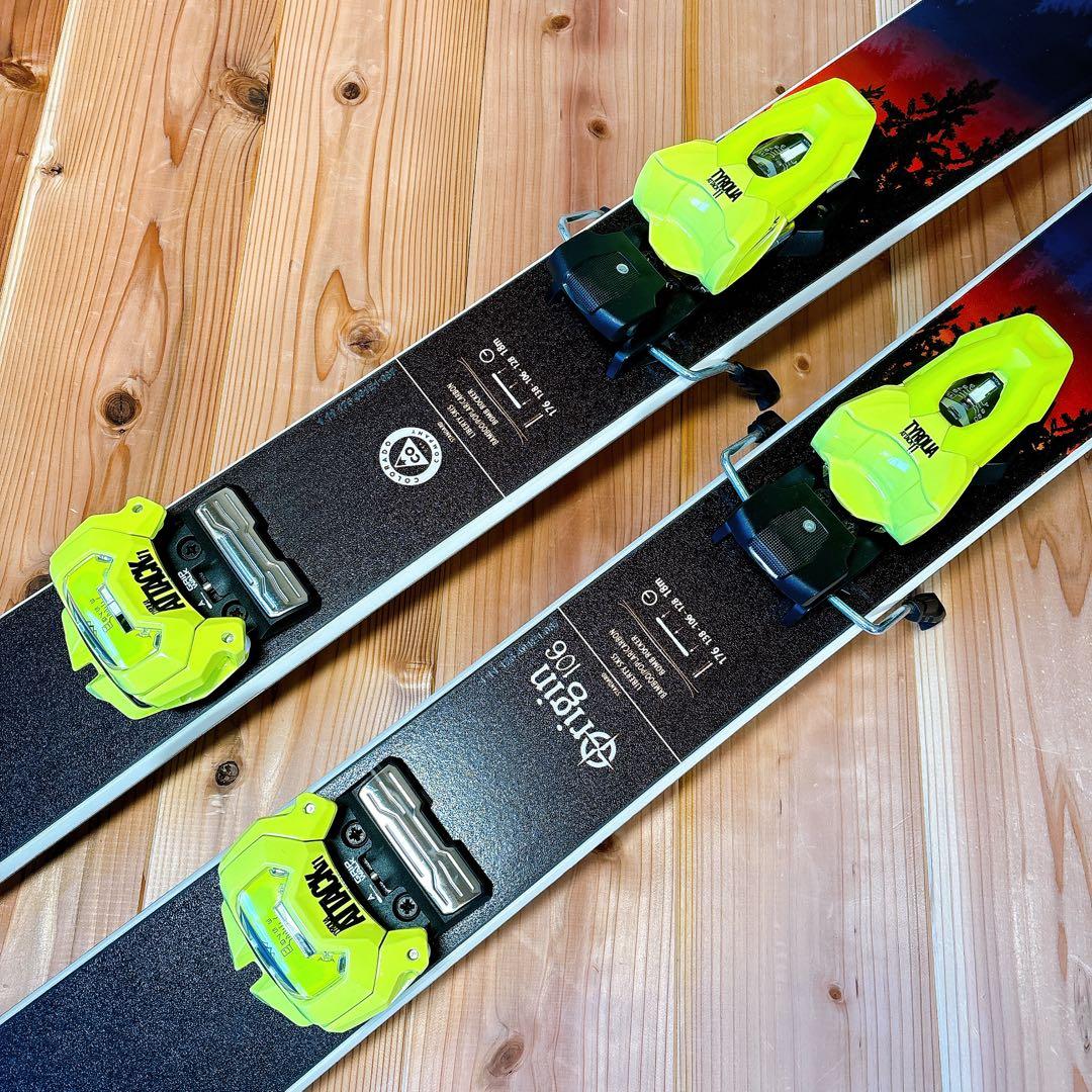 【超美品】 LIBERTY SKIS リバティスキー チロリア 金具付