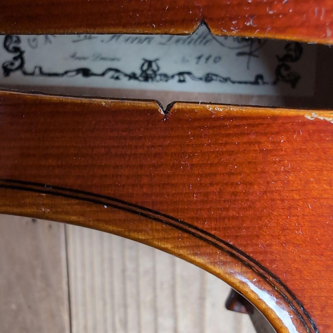 Henri Delille Ⅲ No.110アンリ デリル バイオリン 弓セット