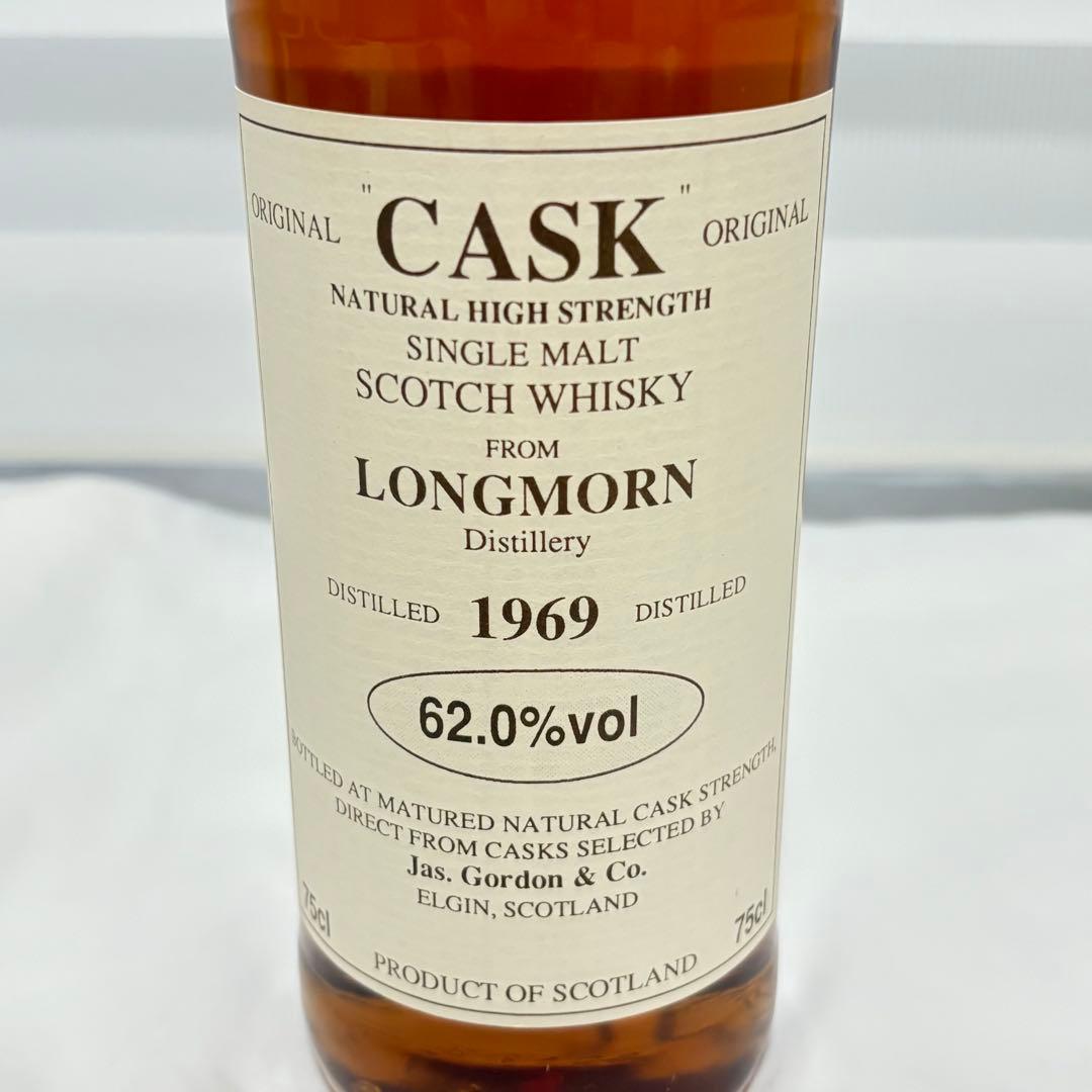【未開栓・超希少品】G&M LONGMORN 1969 ウイスキー 62.0%