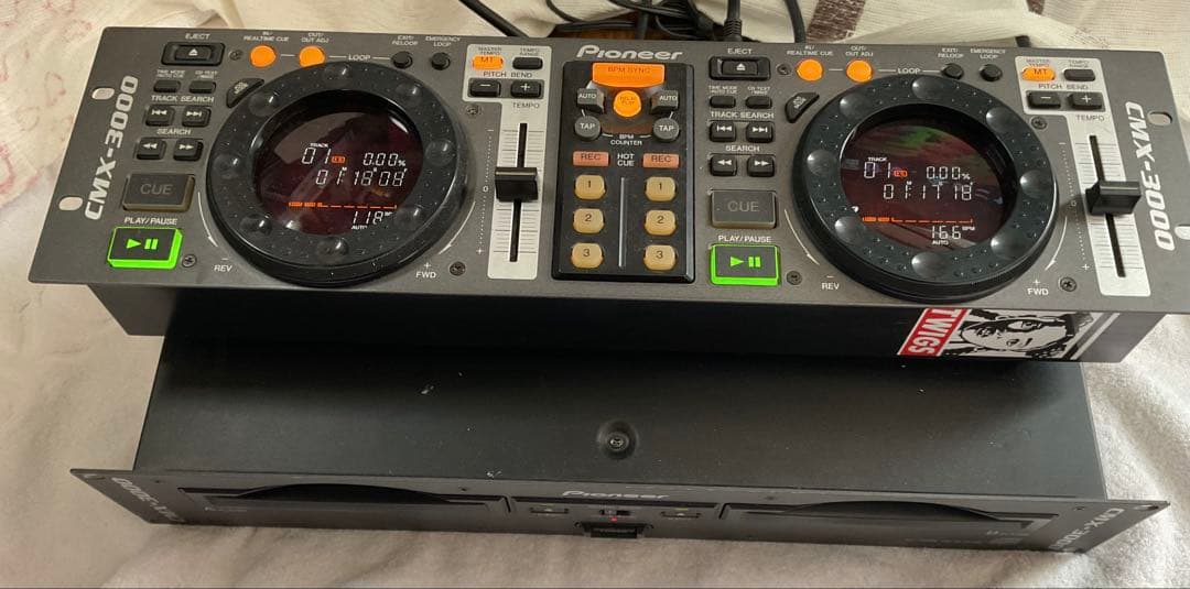 Pioneer CMX 3000 音出し確認