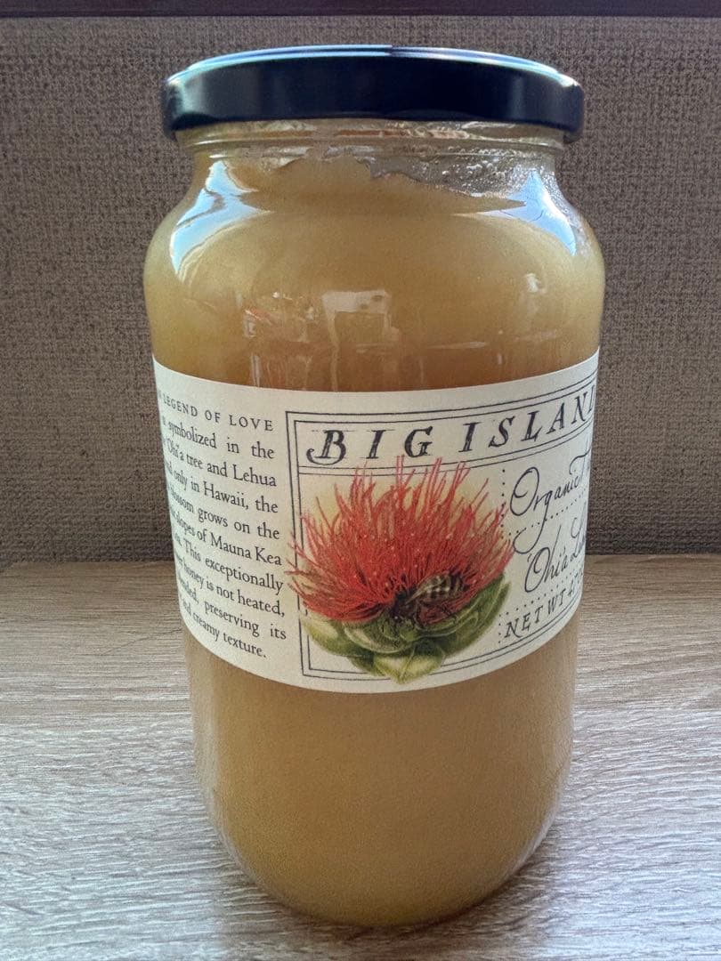 【お得・大容量】ビッグアイランドビーズ オーガニックハワイアンハニー