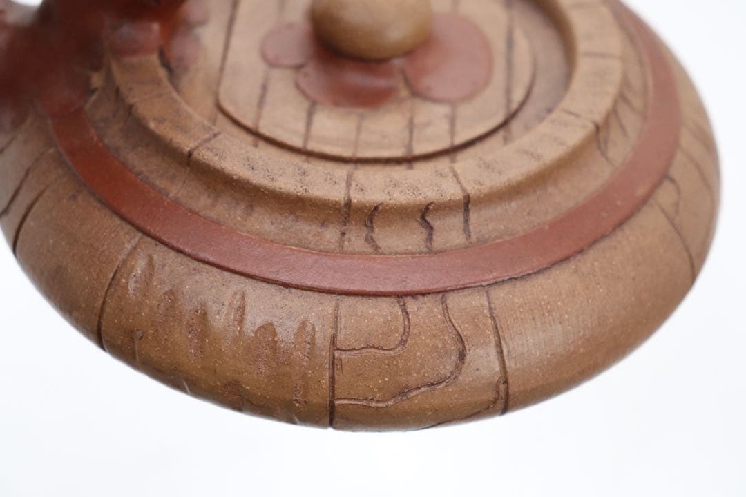 中国　胡月明作　黄泥急須　中国茶器　送料込み0829