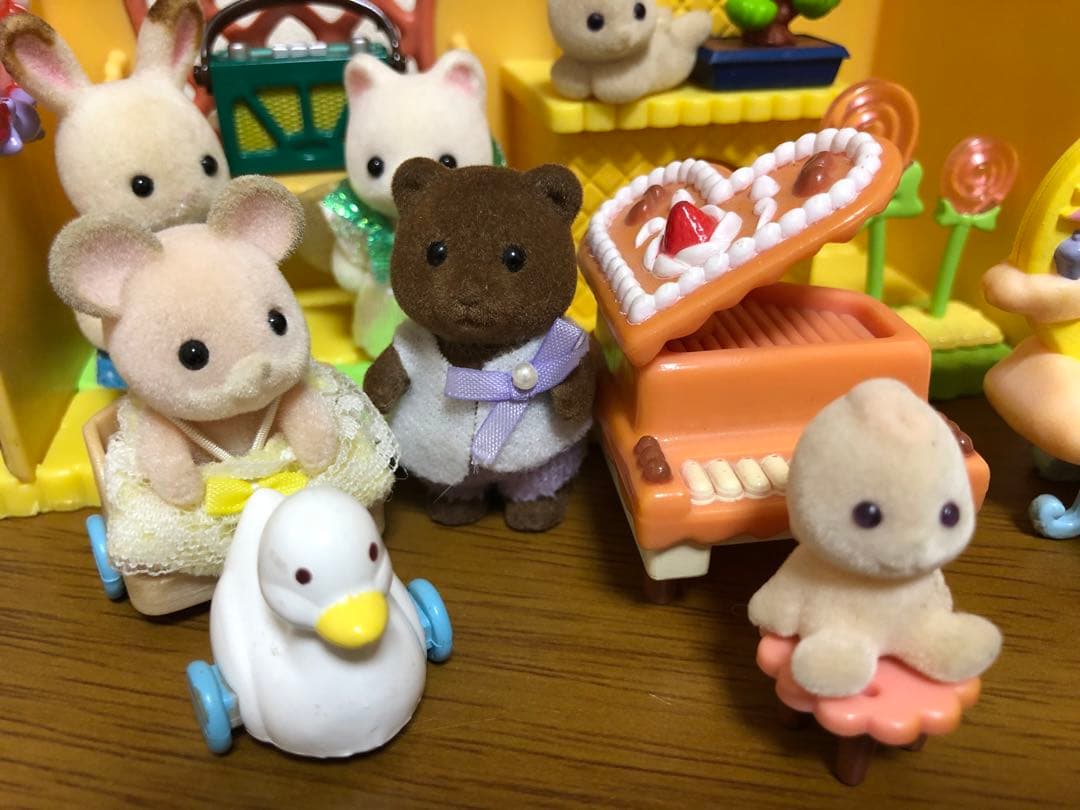 シルバニアファミリーおかしの家 小さな妖精たち 赤ちゃんセット