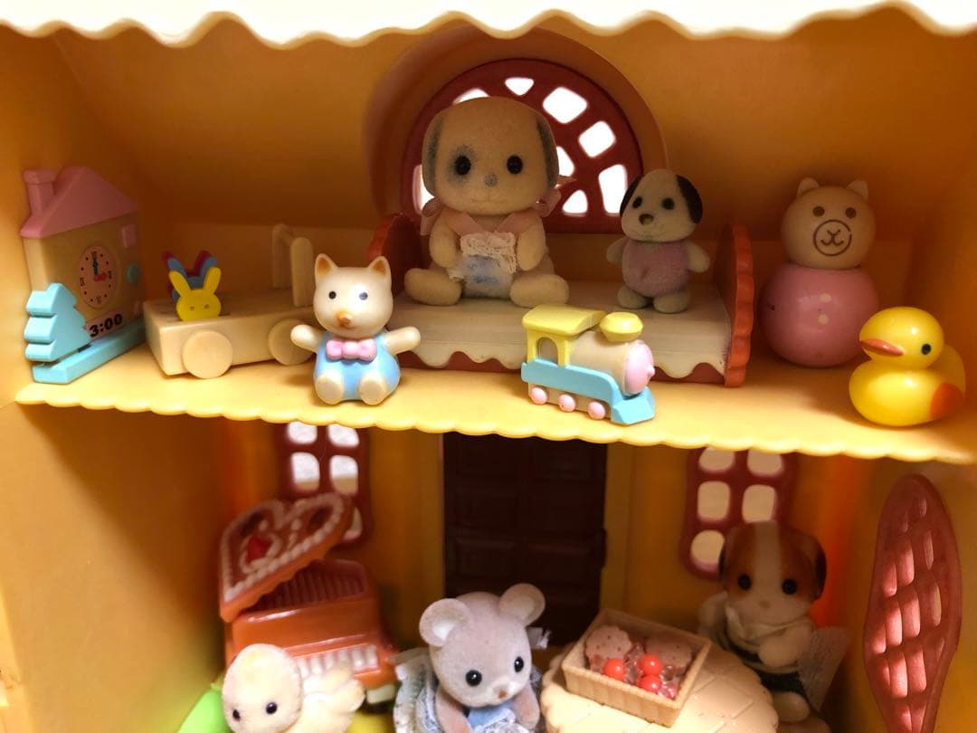 シルバニアファミリーおかしの家 小さな妖精たち 赤ちゃんセット