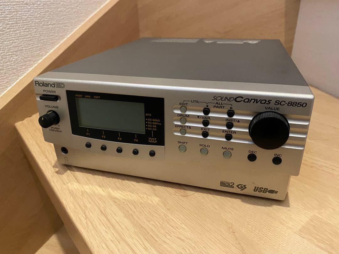 ROLAND 型番：SC-8850 音源モジュール ローランド