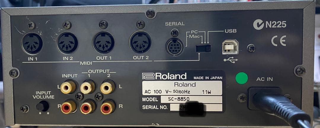 ROLAND 型番：SC-8850 音源モジュール ローランド