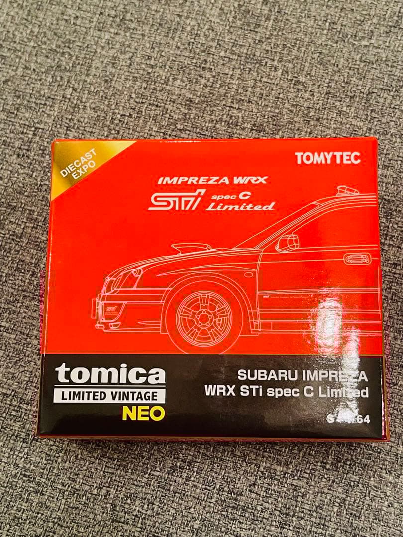トミカ 2025 マレーシア限定　SUBARU IMPREZA WRX STi