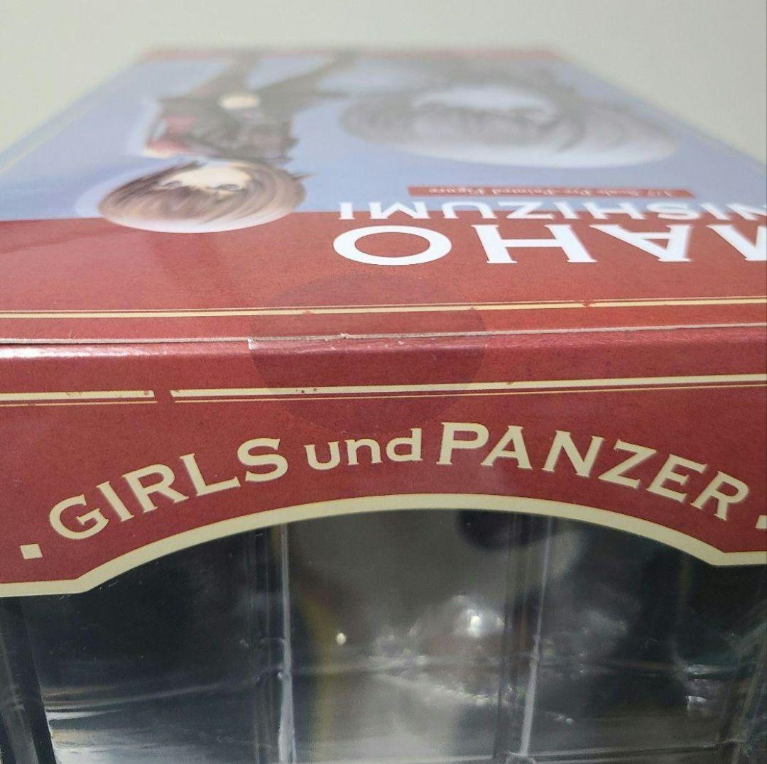 最終価格☆新品未開封☆西住まほフィギュア ガルパン 特典クール顔パーツ付き