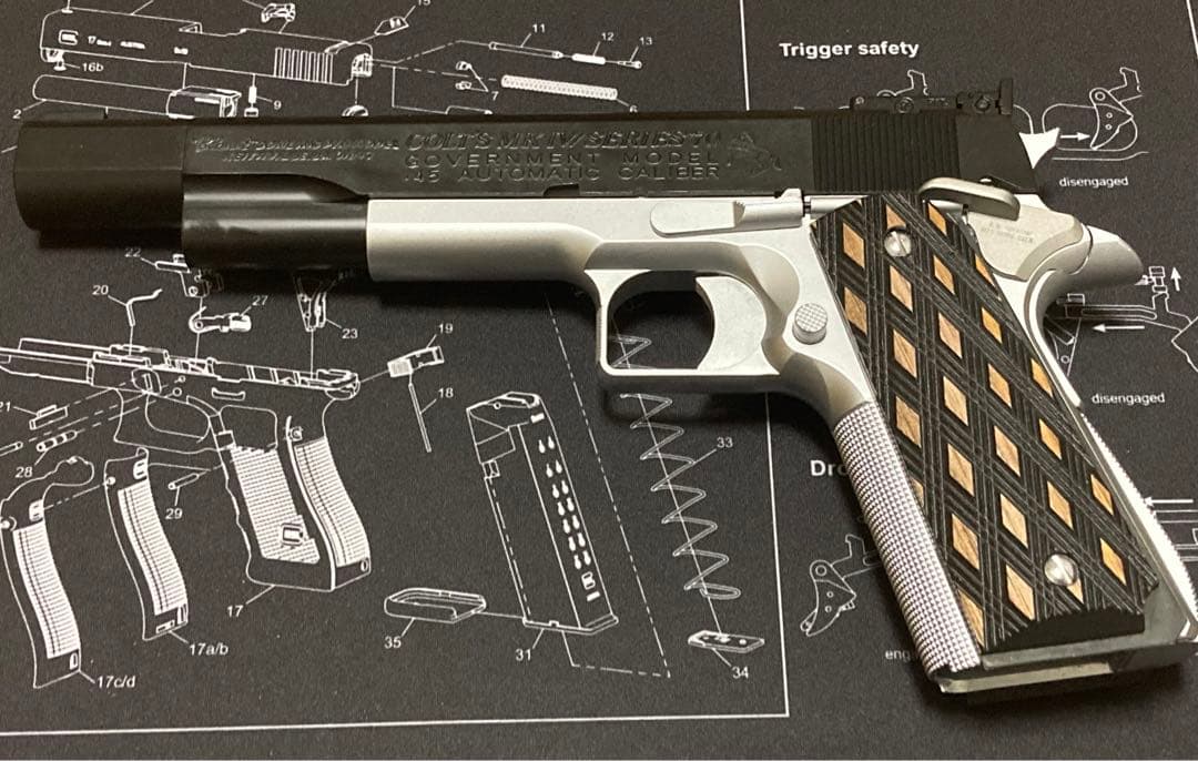 新品未使用 WA CLARK BOWLING PIN MODELフレームシルバー