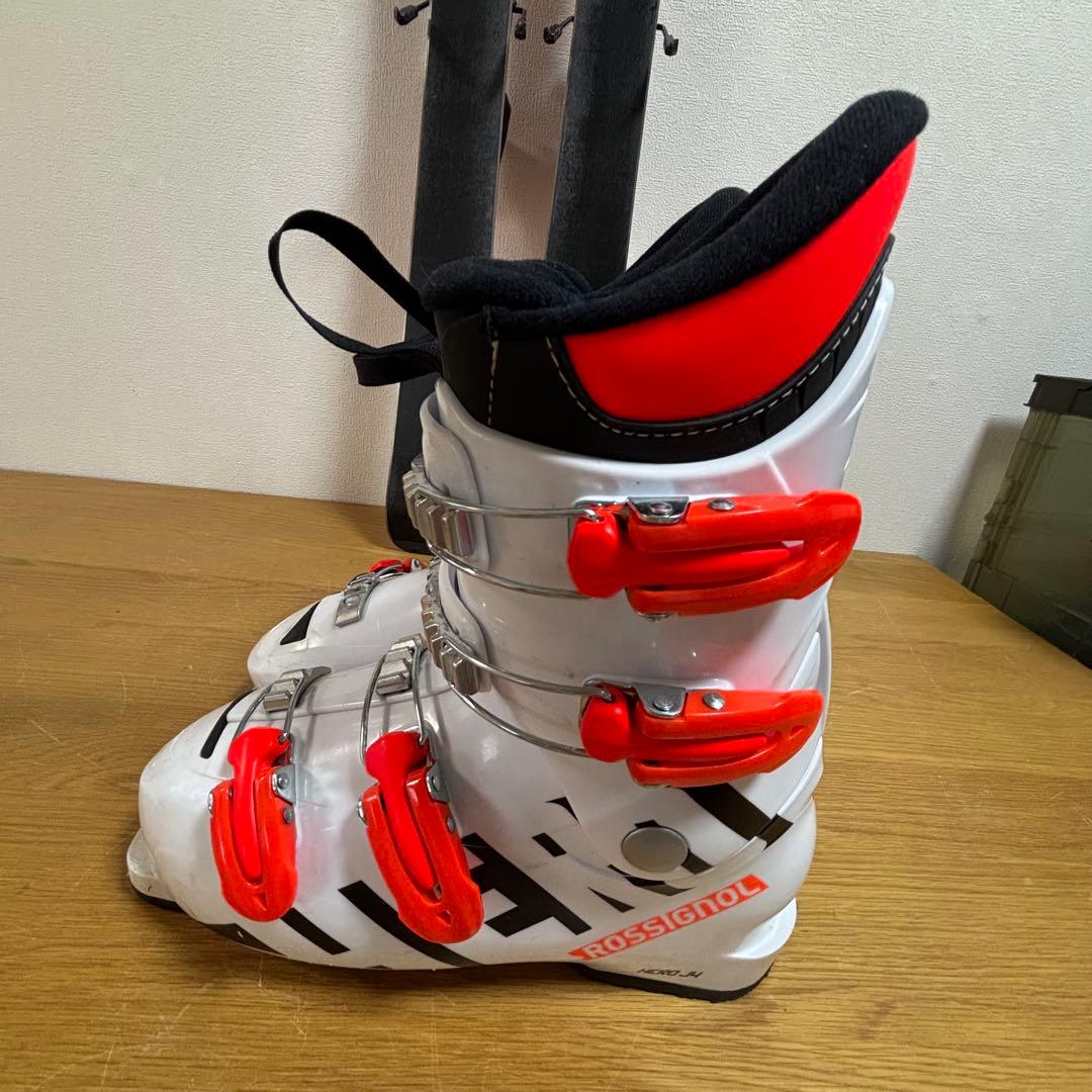Rossignol ジュニアスキーセット　子供　130cm 24-24.5cm