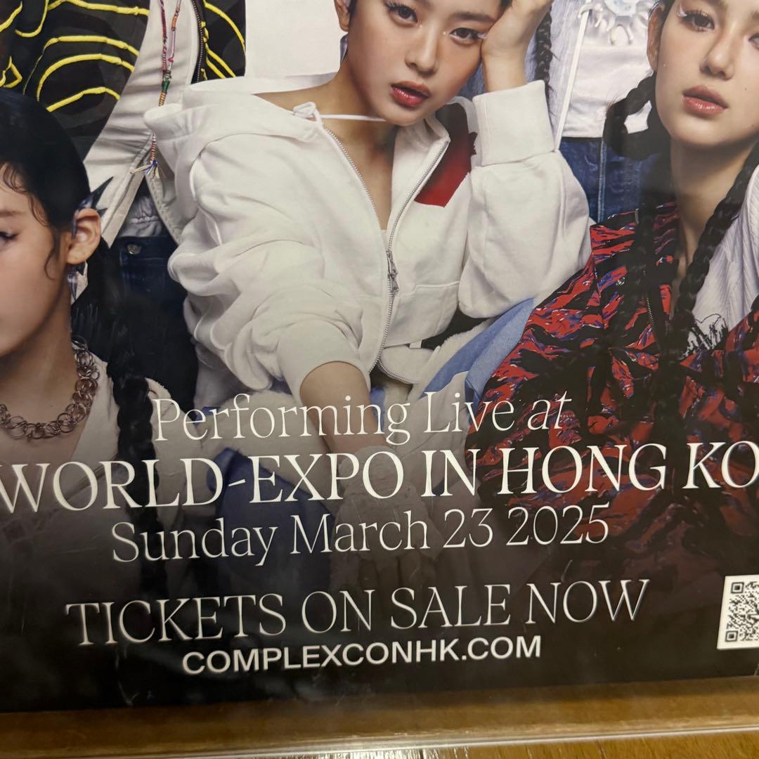 [入手困難]香港NJZ complexcon 2025 A2ポスター