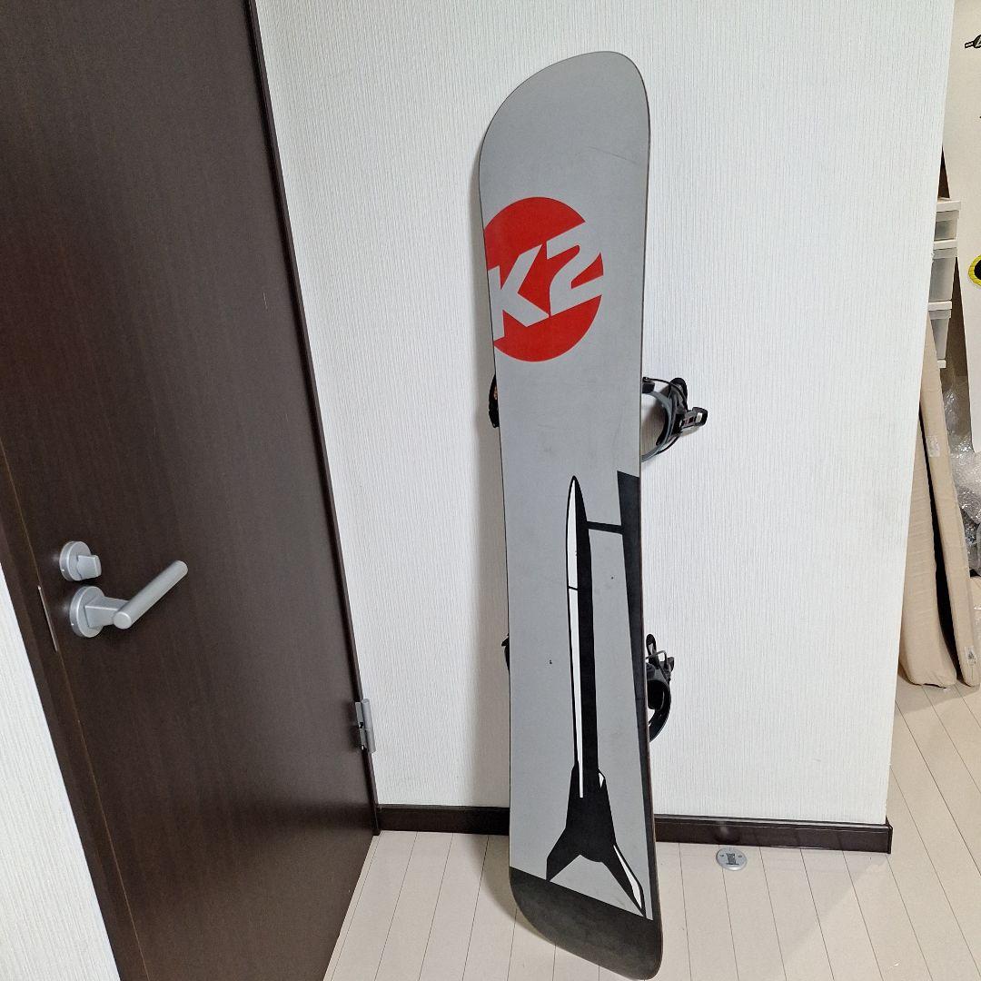 スノーボードセット　K2 149センチ　フローファイブSEハイブリッドMサイズ