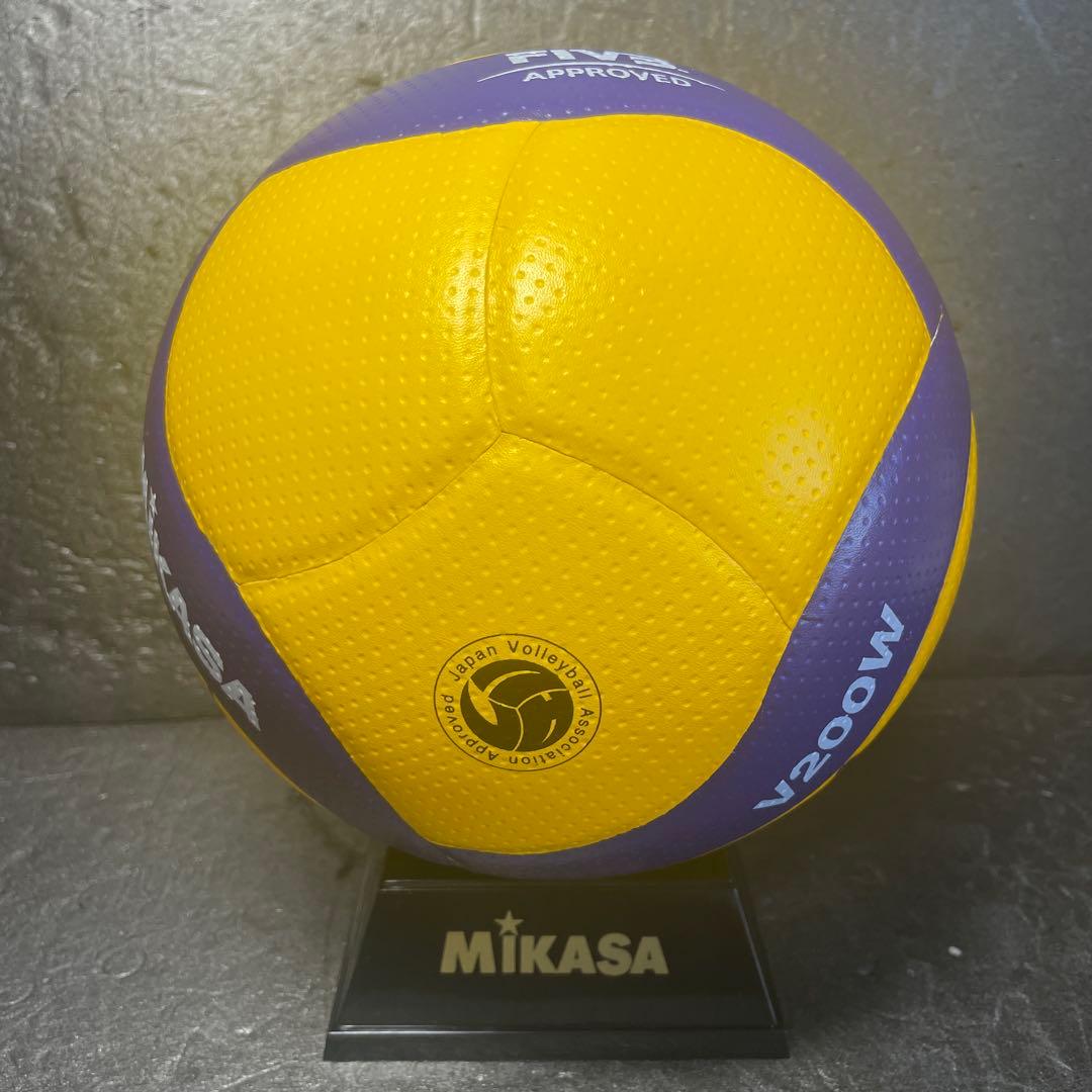 レア商品 Mikasa V200W 5号球 バレーボール 富田将馬選手サイン入り