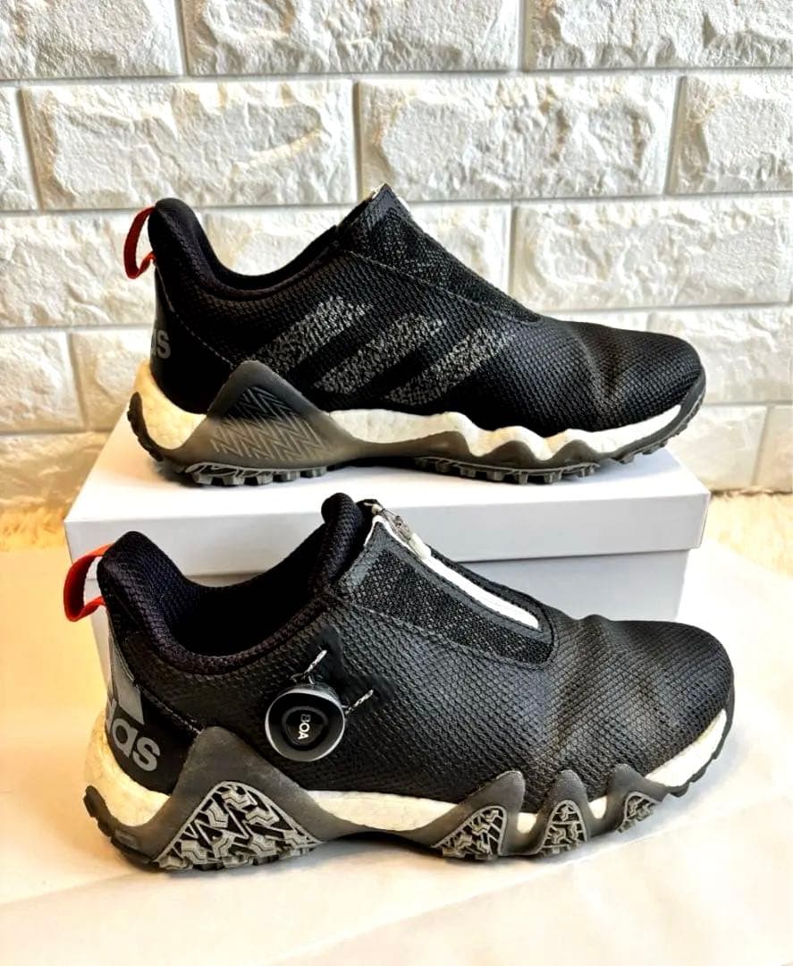 美品　adidas GX3937 ゴルフシューズ コードカオス22 BOA 26