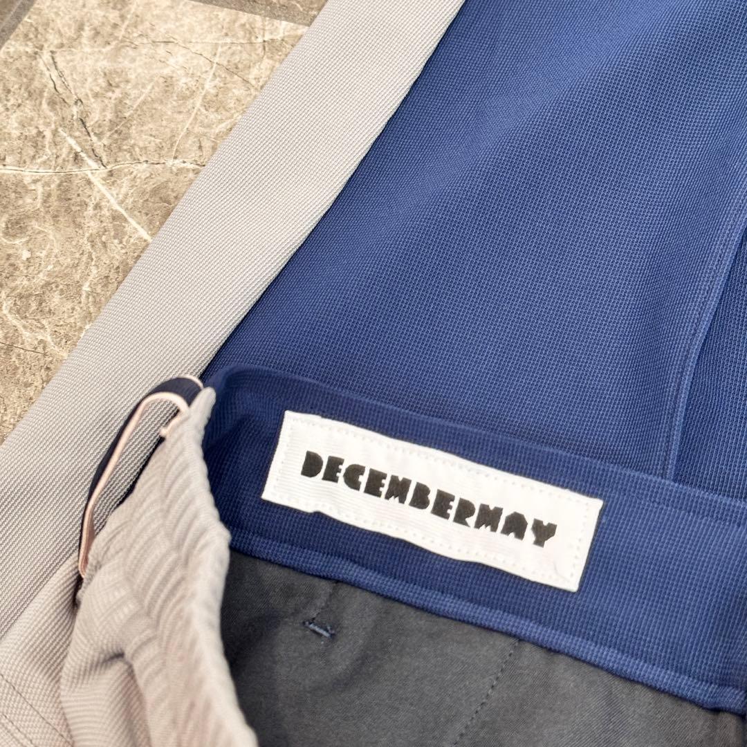 【新品未使用】DECEMBERMAYバイカラーゴルフパンツXL