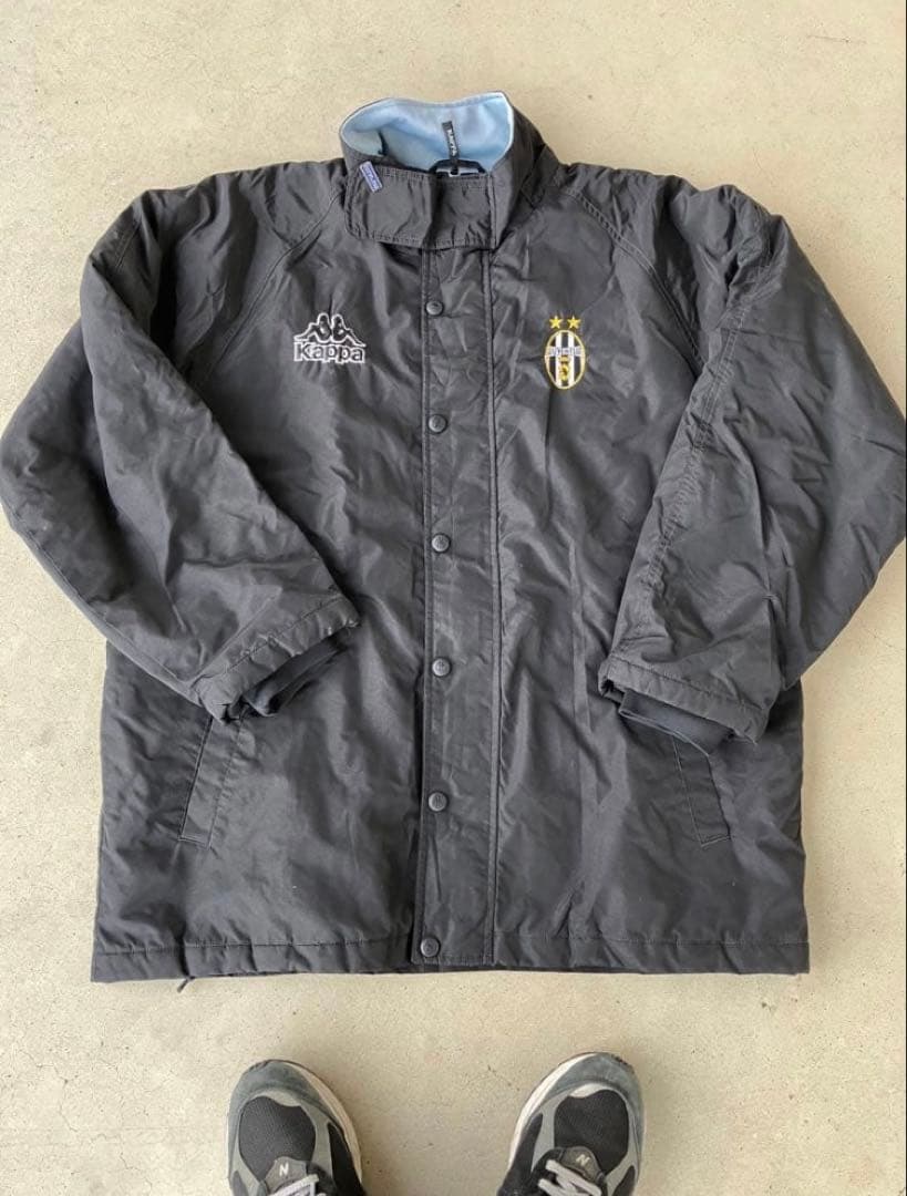 【激レア】90s Kappaxユベントス／ベンチコート/希少デザイン