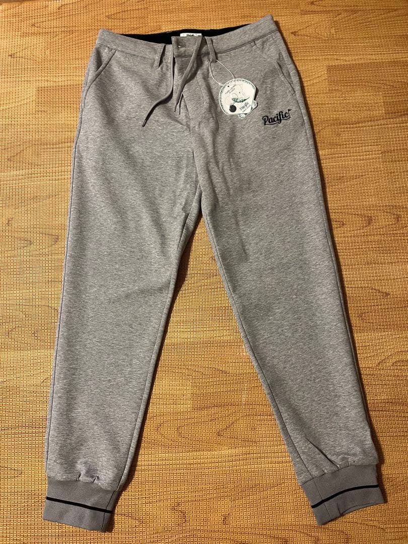 Pacific Golf Club グレー スウェットパンツ PGCロゴ入り