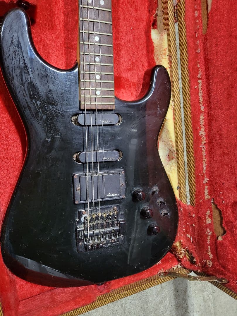 シャーベル エレキギター ブラック