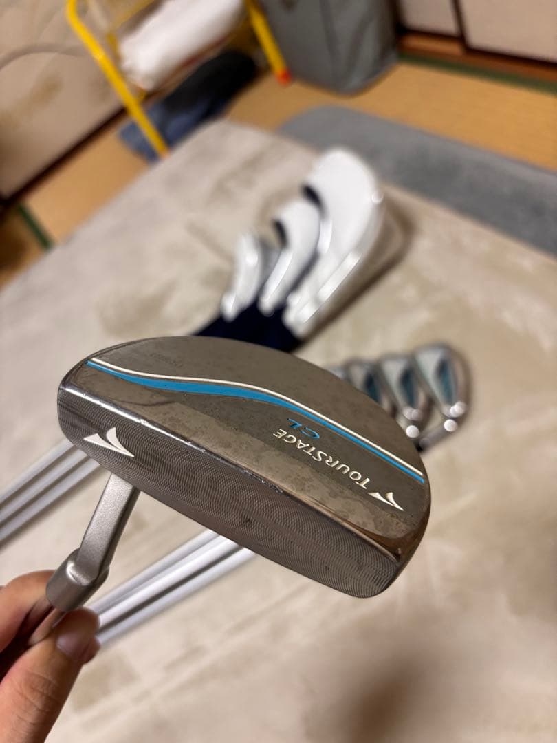 ツアーステージレディースクラブ8本初心者セットゴルフバック付き