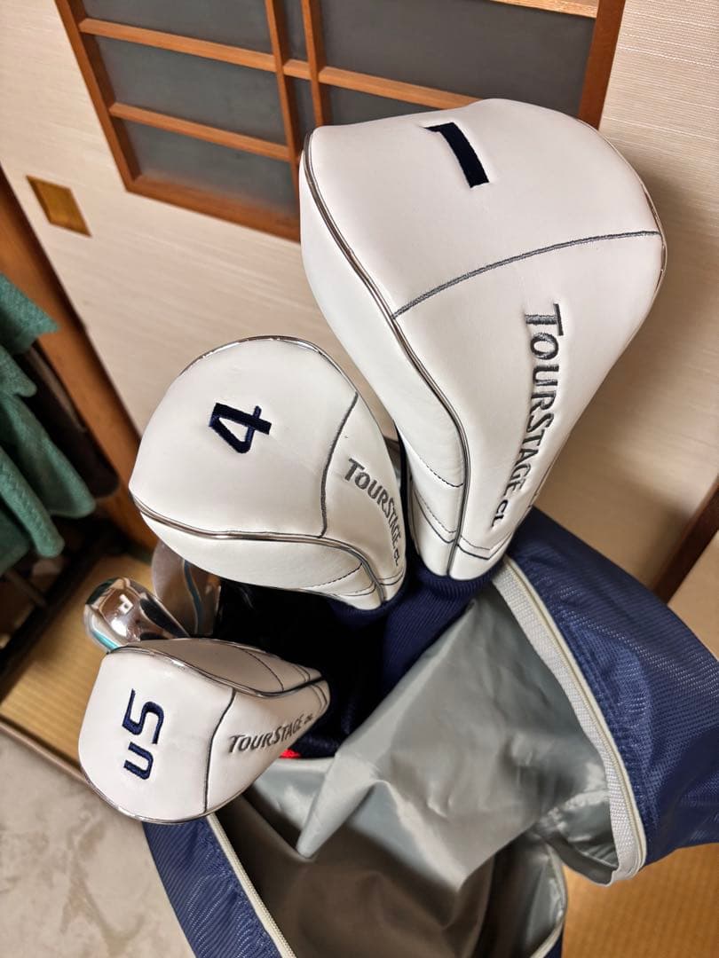 ツアーステージレディースクラブ8本初心者セットゴルフバック付き