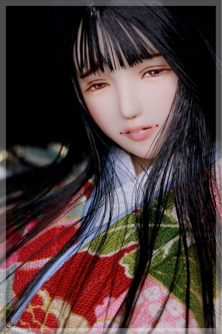 琥*珀様 ♪♪ 1/6 　ドール カスタムドールヘッド　　恋妃　(れんひ)　　♪