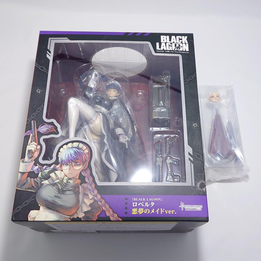 ブラックラグーン　ロベルタ　悪夢のメイドVer.　未開封フィギュア　特典パーツ付