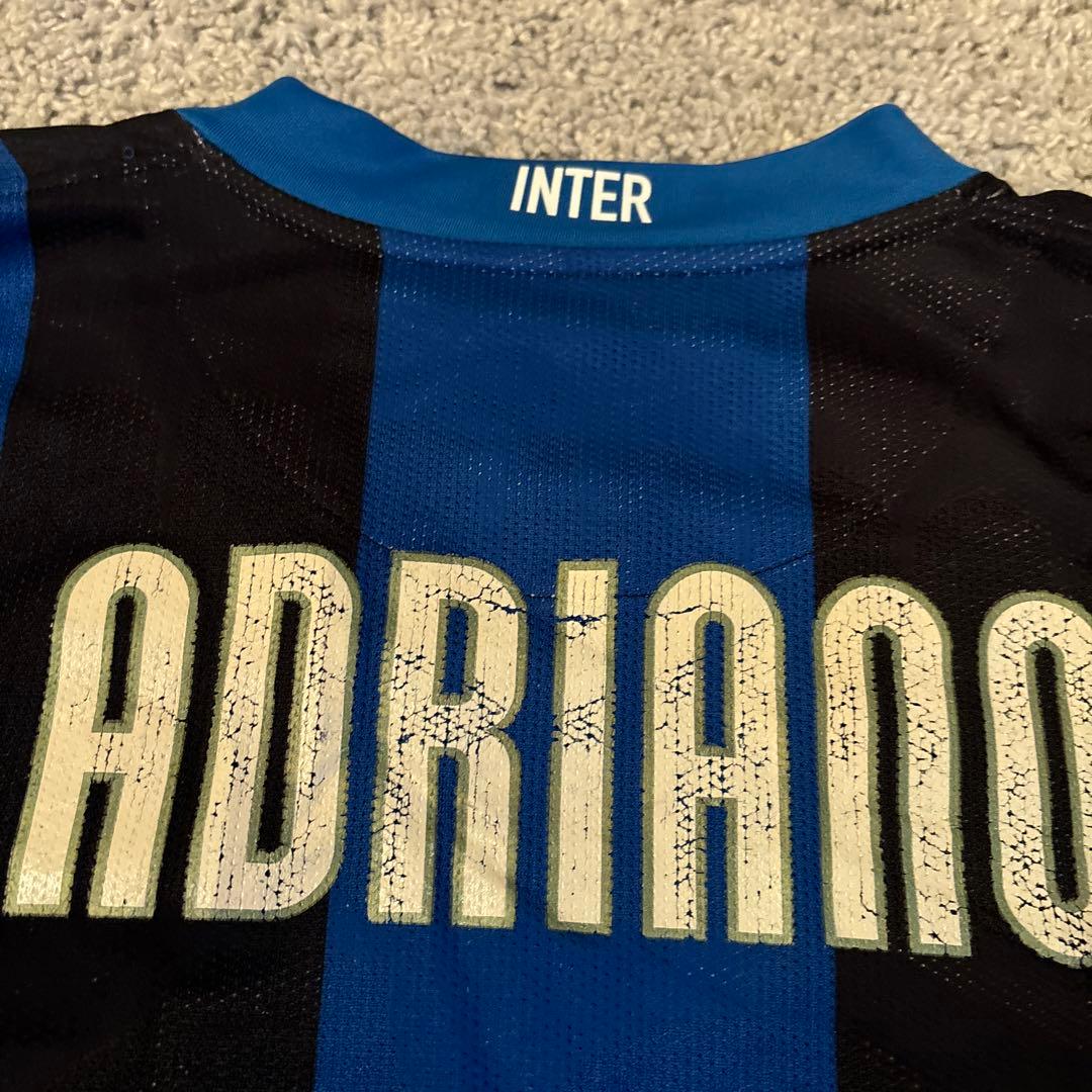 Nike インテル2008/2009 長袖ユニホーム　アドリアーノ１０番