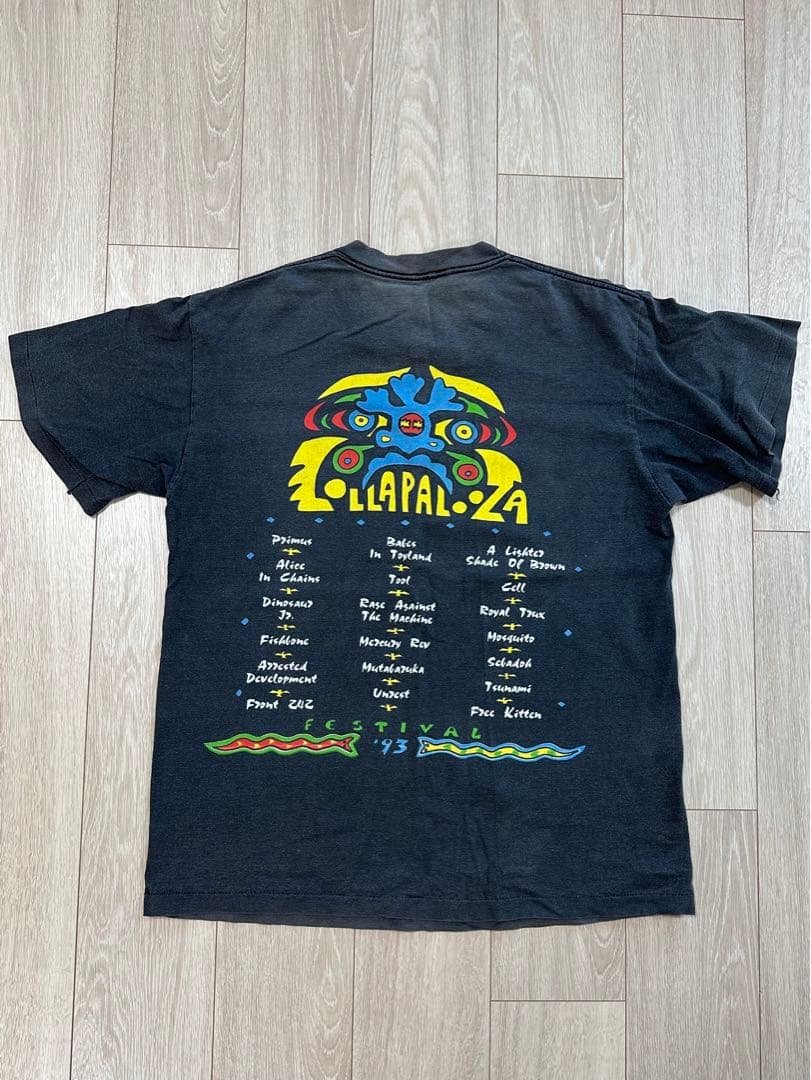 Lollapalooza ロラパルーザ　93 ビンテージTシャツ　バンドT