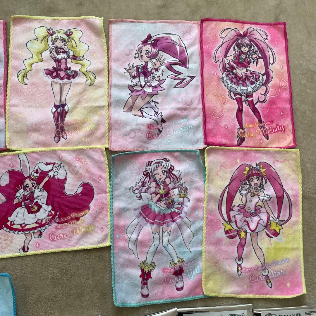 プリキュア20周年記念ミニタオル