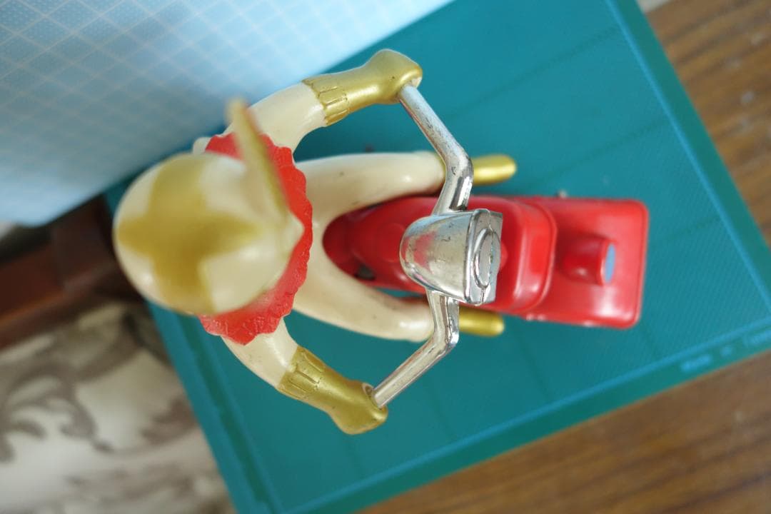 【訳アリ】※箱違い　昭和レトロ　正義のシンボルコンドールマン　バイク　マスダヤ