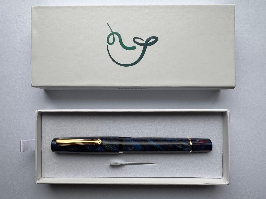 Nahvalur Schuylkill Cichlid Purple万年筆 中字