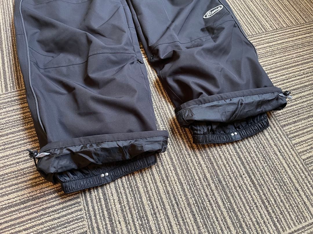 ROME SDS バギースノーボードパンツ XL 黒 パウダーガード付き