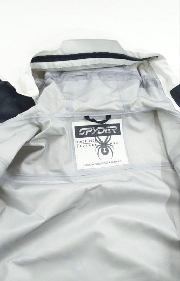 【美品】Spyder ホワイト スキーウェア