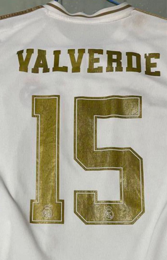 【レア品】バルベルデ　ユニフォーム　レアルマドリード　19/20 ホーム